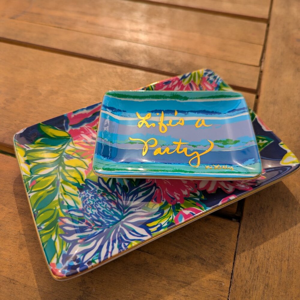 Lilly Pulitzer Trinket Dishes